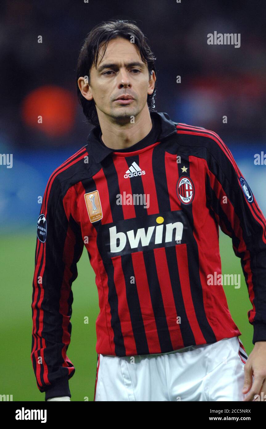 filippo-inzaghi-ac-milan-champions-banque-de-photographies-et-d-images