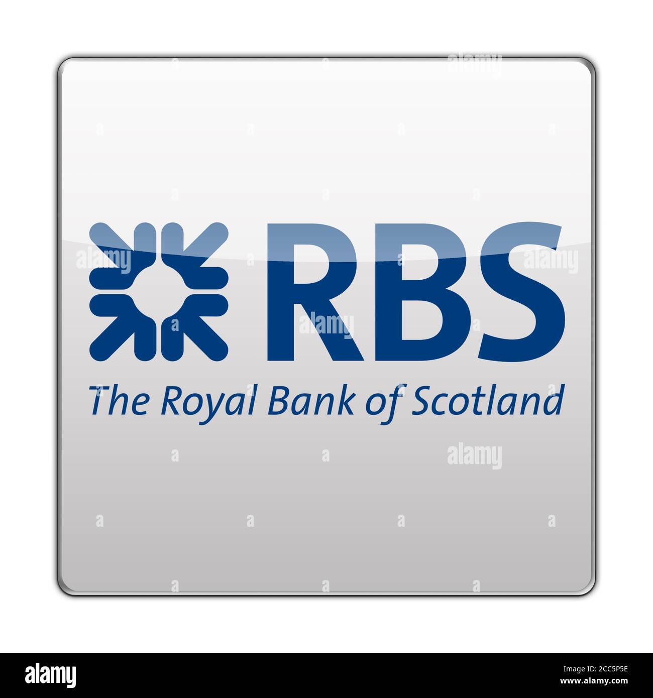 La Royal Bank of Scotland Banque D'Images
