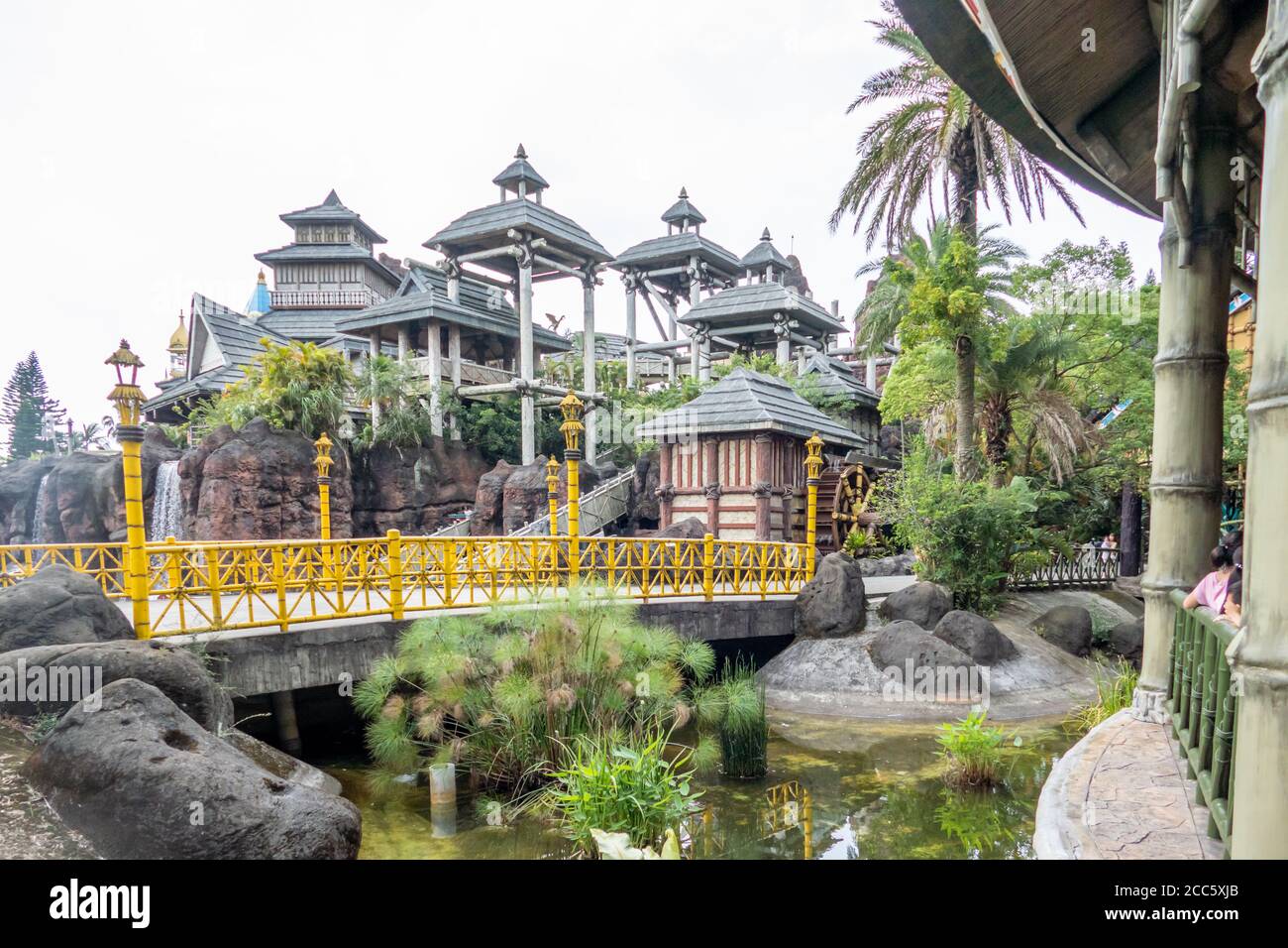 HSINCHU, TAÏWAN - 28 JUIN 2020 : Parc à thème de Leofoo Village, un parc à thème dans le canton de Guanxi, comté de Hsinchu Banque D'Images