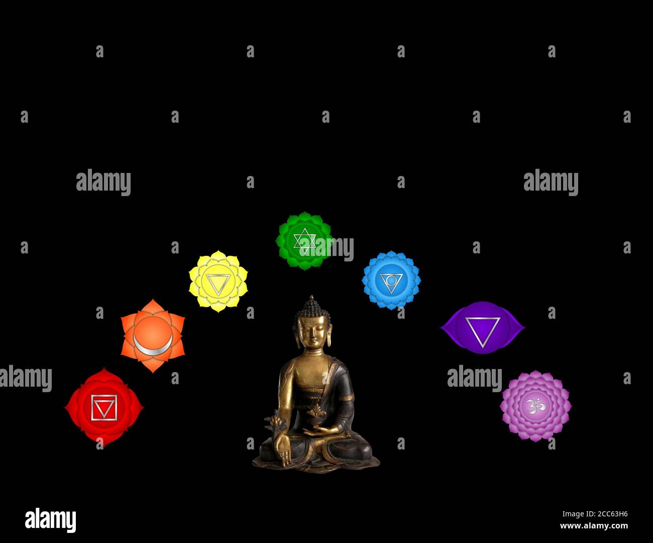 Grand Gong Tibétain Artisanal – Mandala Shree Yantra & Arbre De Vie (Bronze)