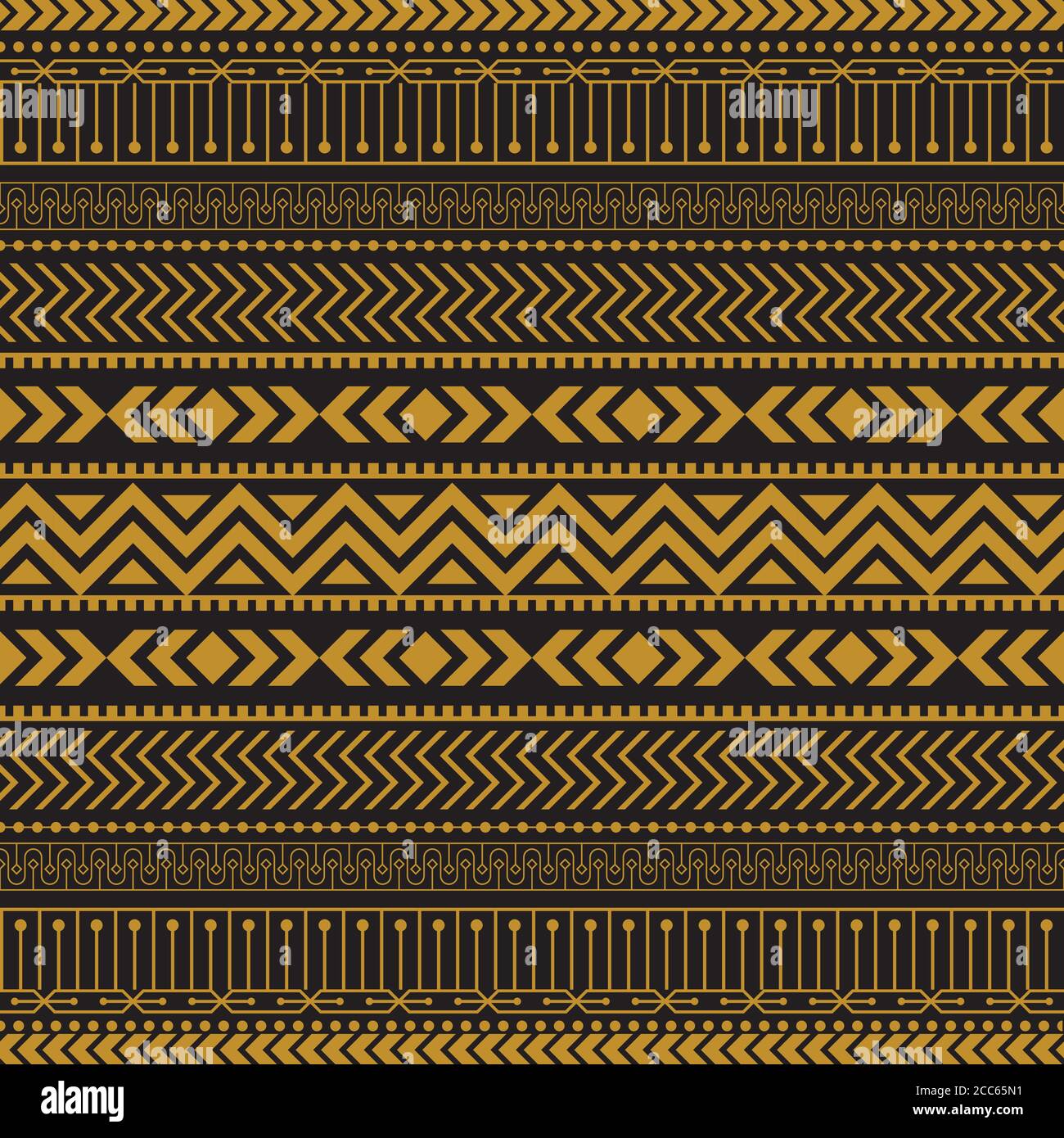 Motif tribal sans couture motif géométrique aztèque sans couture Illustration de Vecteur