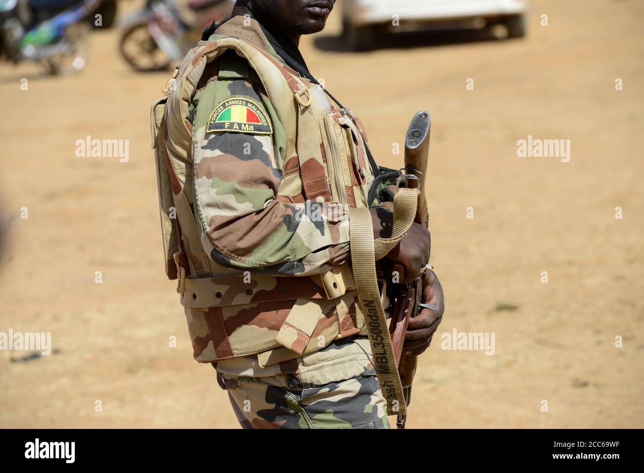 MALI, Gao, village BAGOUNDJÉ, Forces armées maliennes, Forces Armees ...