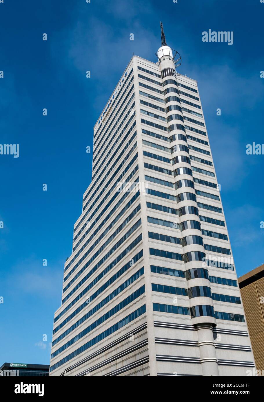 MetLife Centre, Metropolitan Centre ou le Sky Hotel Skyscraper, région du City Bowl du Cap, Afrique du Sud Banque D'Images