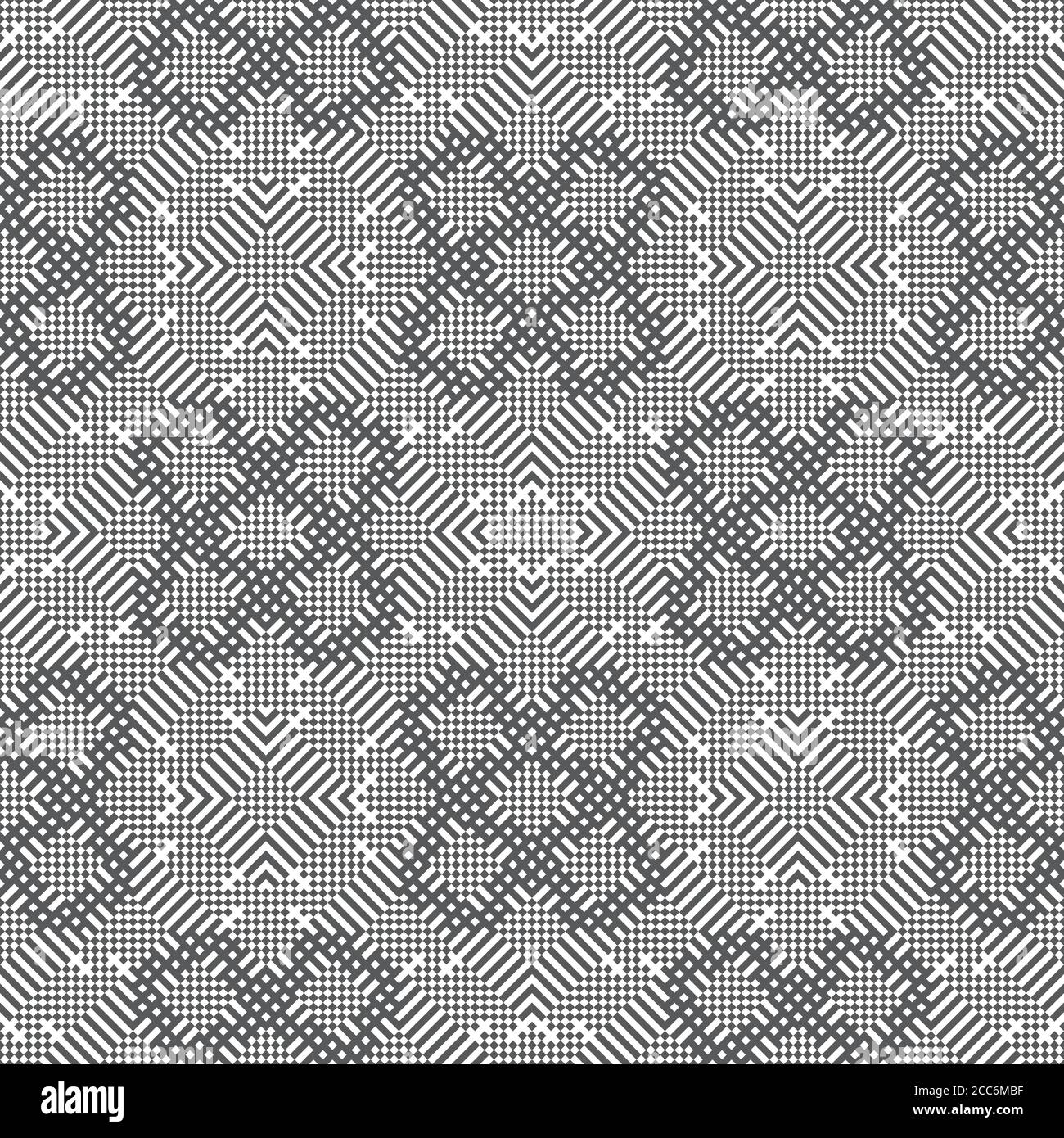 Motif sans couture. Petit arrière-plan abstrait texturé. Texture moderne et élégante. Répétition régulière de tuiles géométriques avec de petits losanges, bandes, maïs Illustration de Vecteur