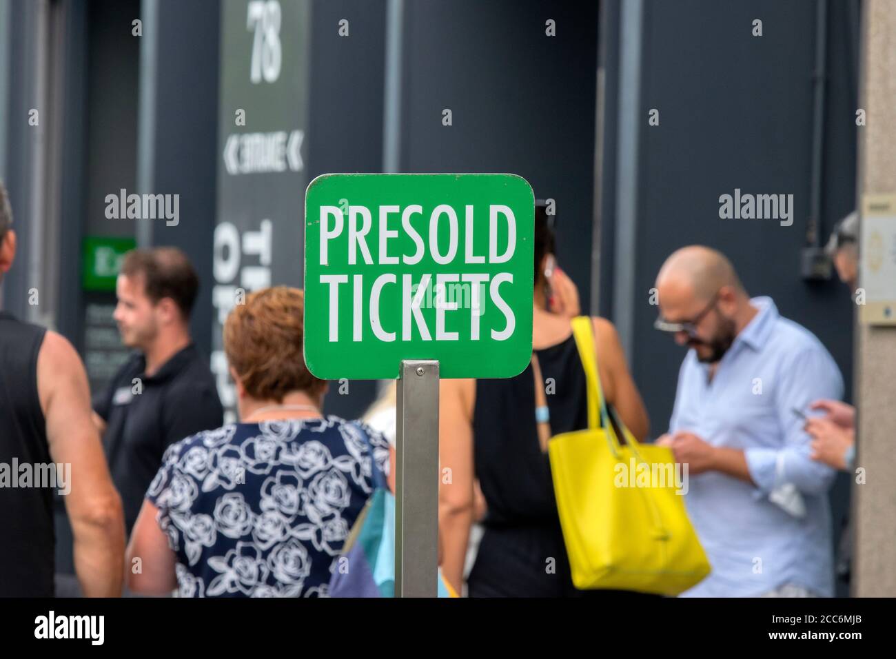 En ligne uniquement par billets en ligne au Heineken at Amsterdam pays-Bas 14-8-2020 Banque D'Images