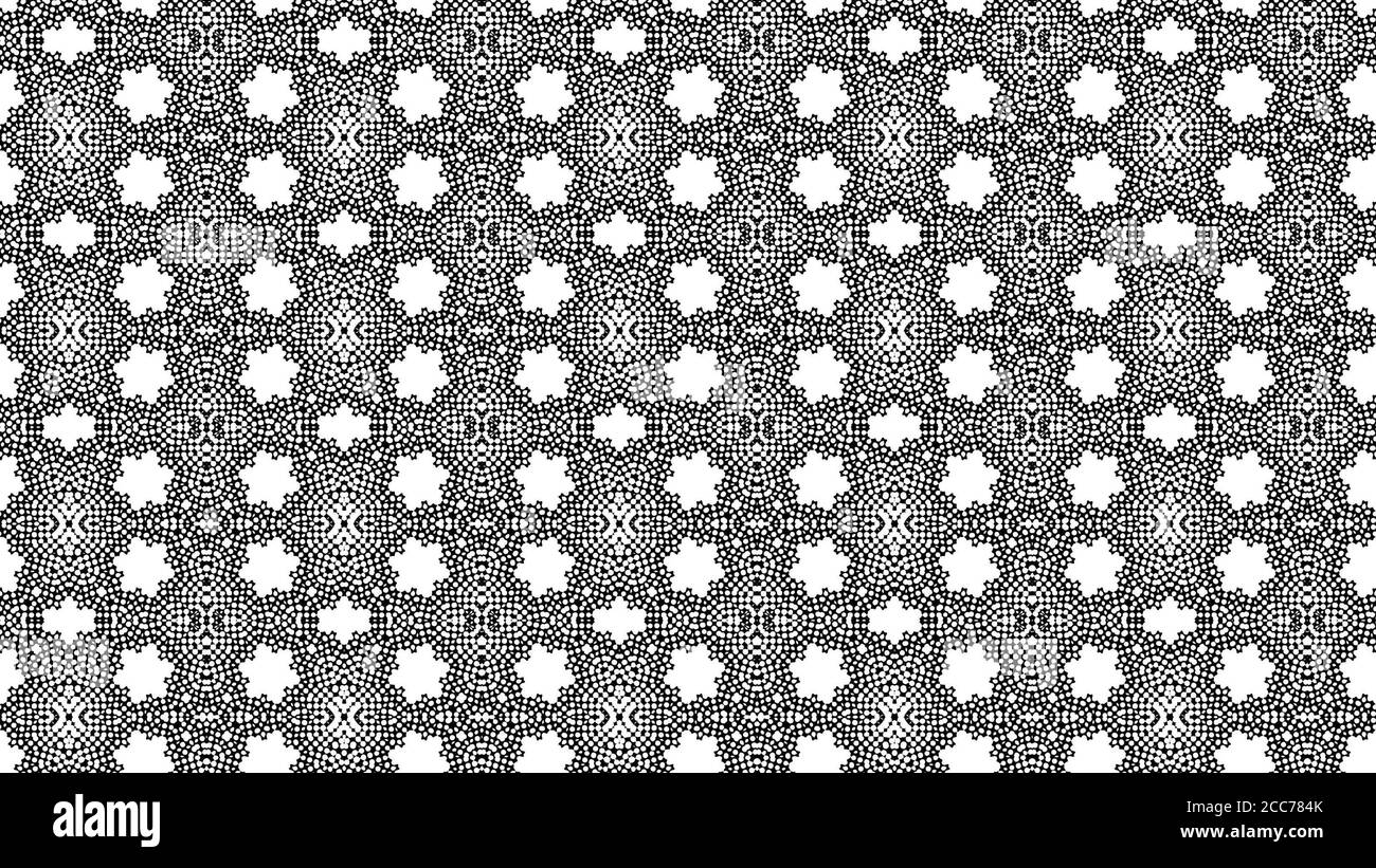 Motif psychédélique abstrait sans couture. Banque D'Images