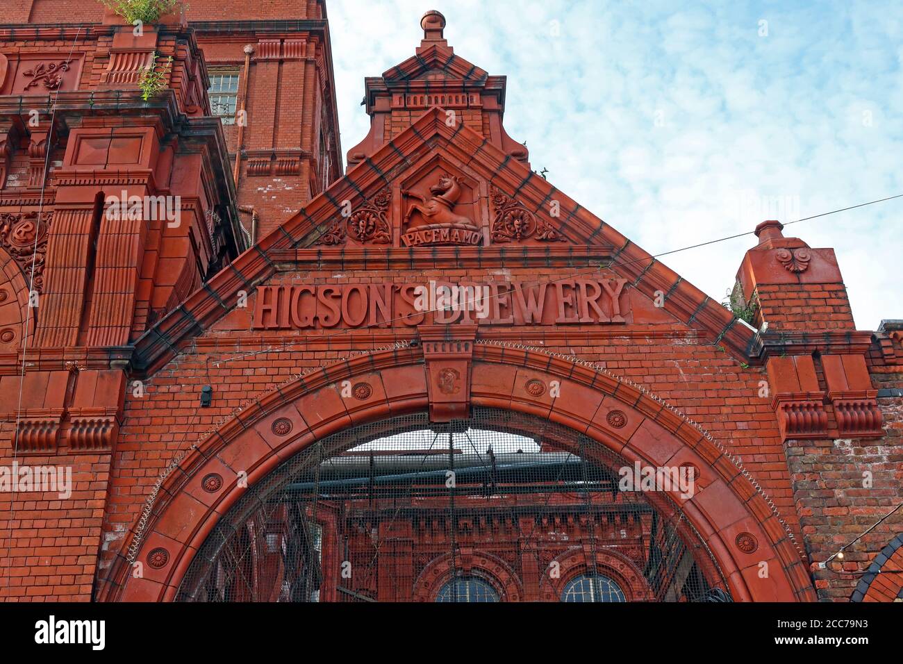 Higsons, brasserie Cains, 39 Stanhope St, Liverpool, Merseyside, Angleterre, Royaume-Uni, L8 5RE Banque D'Images
