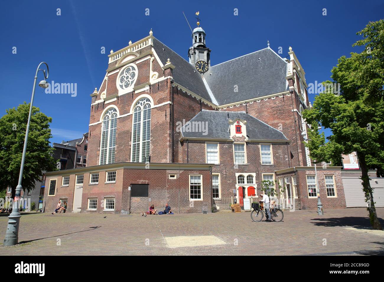 AMSTERDAM, PAYS-BAS - MAI 29, 2020: L'église Noorderkerk, une église protestante en forme de croix située sur la place Noordermarkt et le long de Prinsengracht CAN Banque D'Images