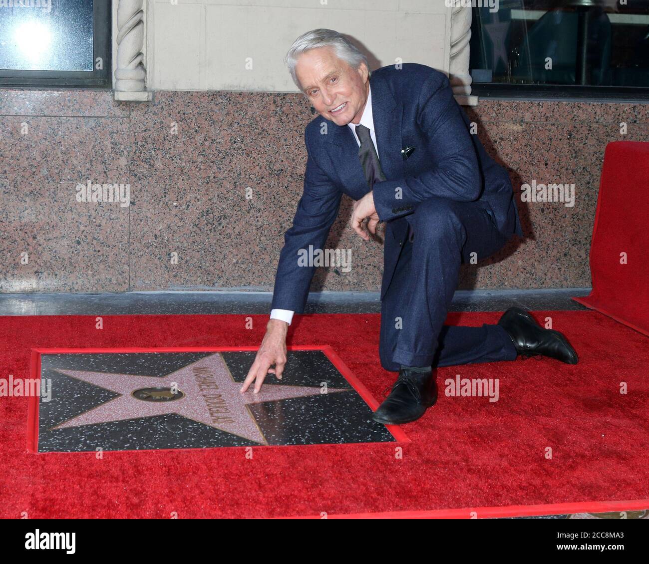 LOS ANGELES - 6 NOVEMBRE : Michael Douglas lors de la cérémonie des étoiles de Michael Douglas sur le Hollywood Walk of Fame le 6 novembre 2018 à Los Angeles, CA Banque D'Images