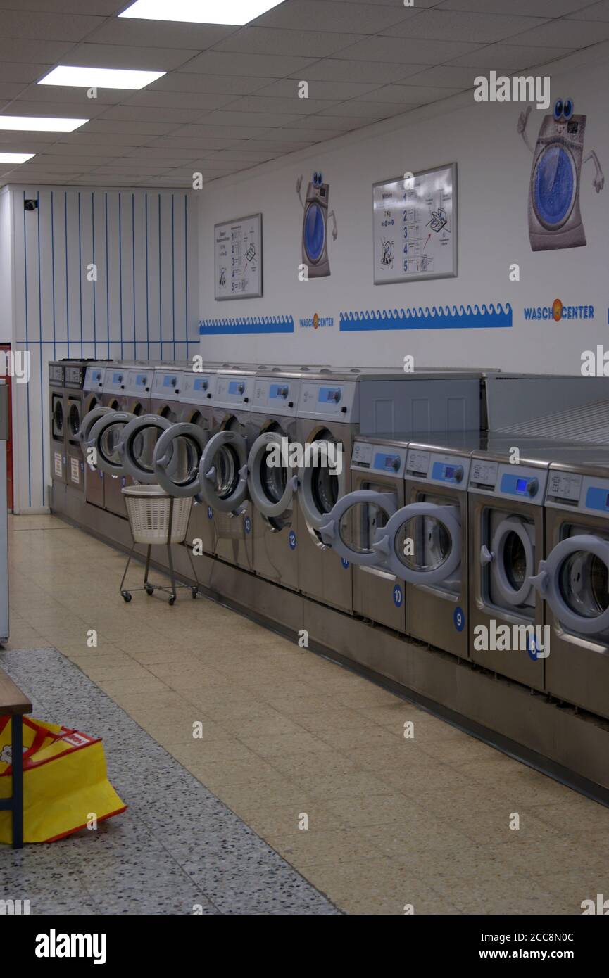 Salon de lavage Banque D'Images