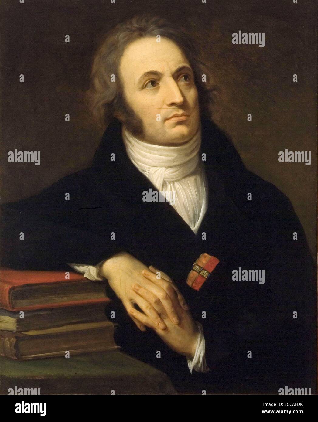 Portrait de Vincenzo Monti (1754-1828). Musée : Galleria nazionale d'arte moderna Rome. Auteur: ANDREA APPIANI. Banque D'Images