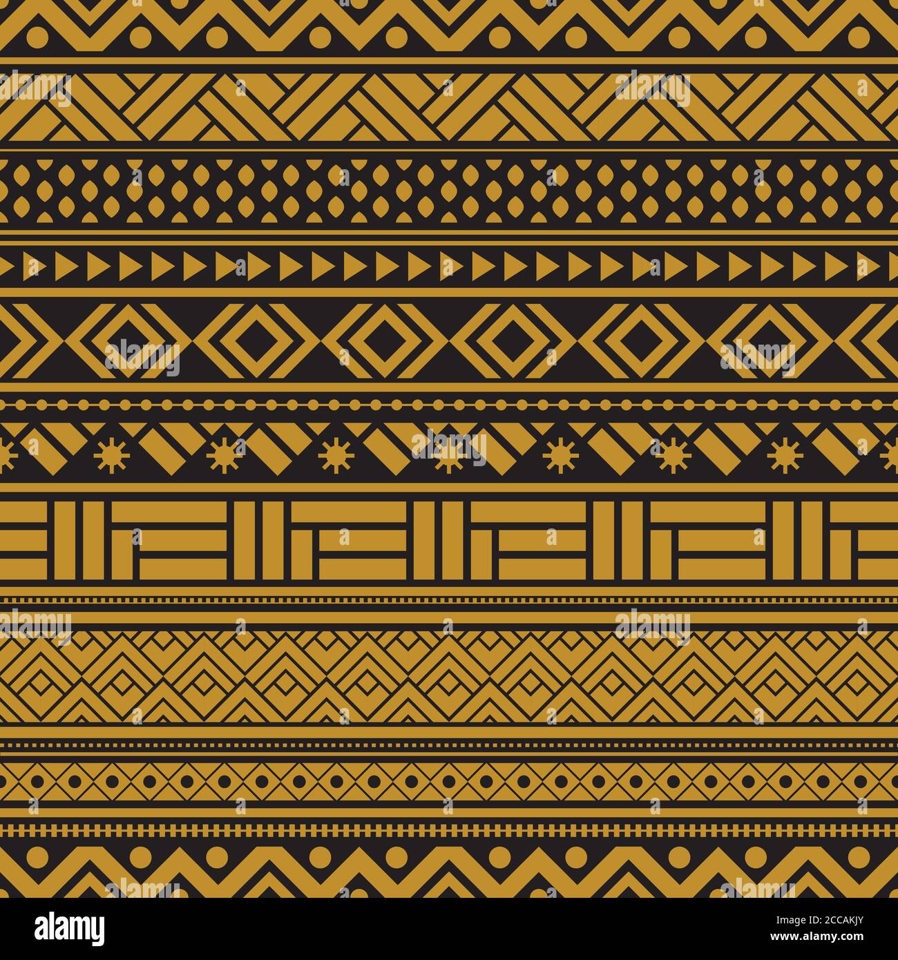 Motif tribal sans coutures géométrique sans coutures motif aztèque Illustration de Vecteur