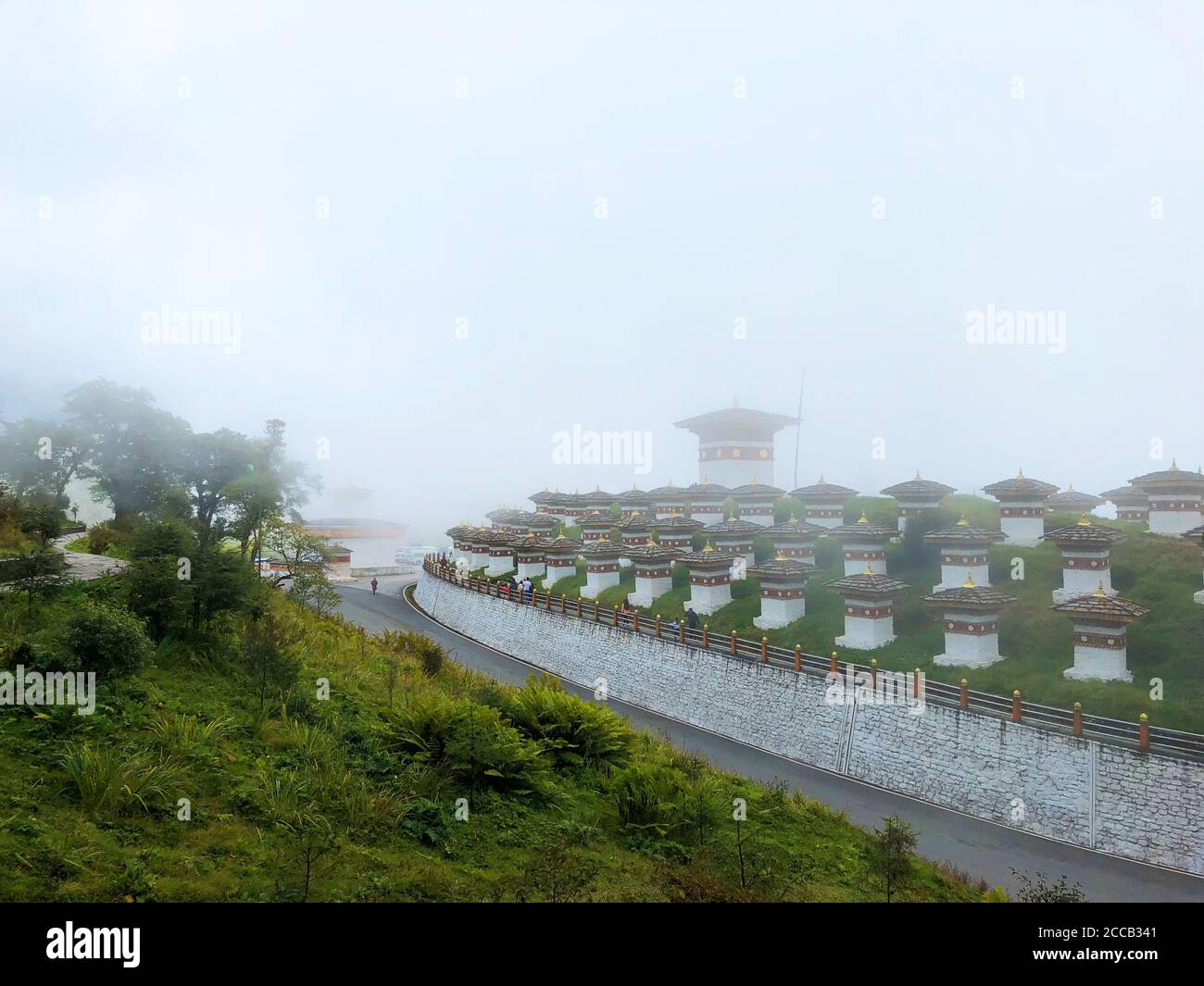 Dochula Pass, Bhutan Banque D'Images