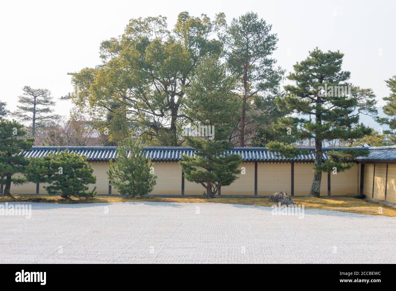 Kyoto, Japon - Temple Daikaku-ji à Kyoto, Japon. Le site était à l'origine une résidence de l'empereur Saga (786-842). Banque D'Images