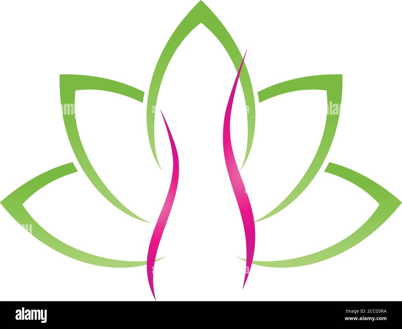 Feuilles, arbre, personnes, mains, naturopathe, logo Illustration de Vecteur