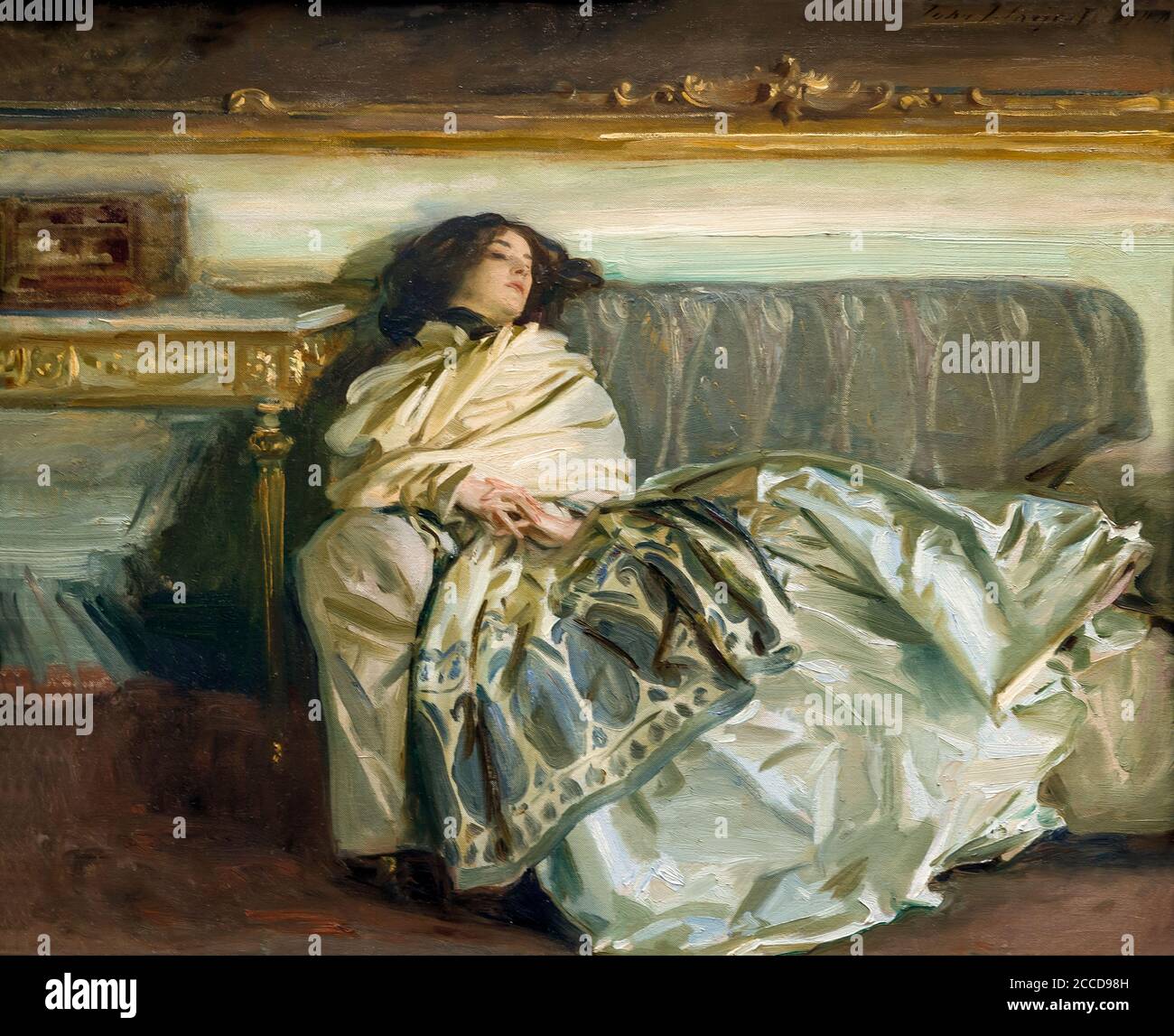 Nonchaloir (Repose), John Singer Sargent, 1911, National Gallery of Art, Washington DC, Etats-Unis, Amérique du Nord Banque D'Images