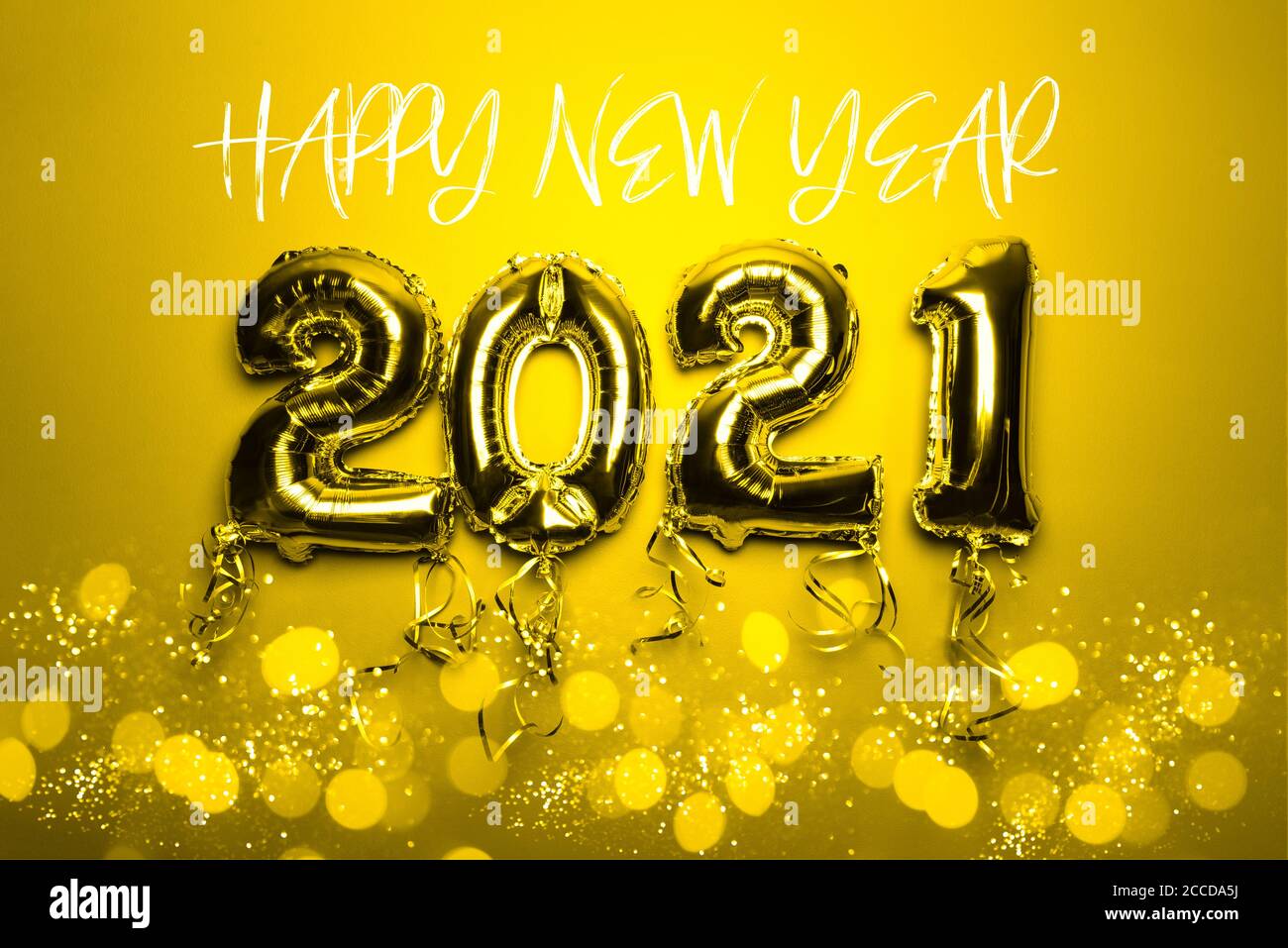 Ballotement, nouvel an 2021 Banque D'Images