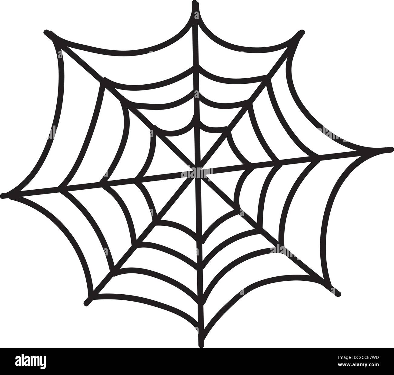 Toile D araignée Dessin motif d'illustration vectoriel de style toile d'araignée halloween Image Vectorielle Stock - Alamy