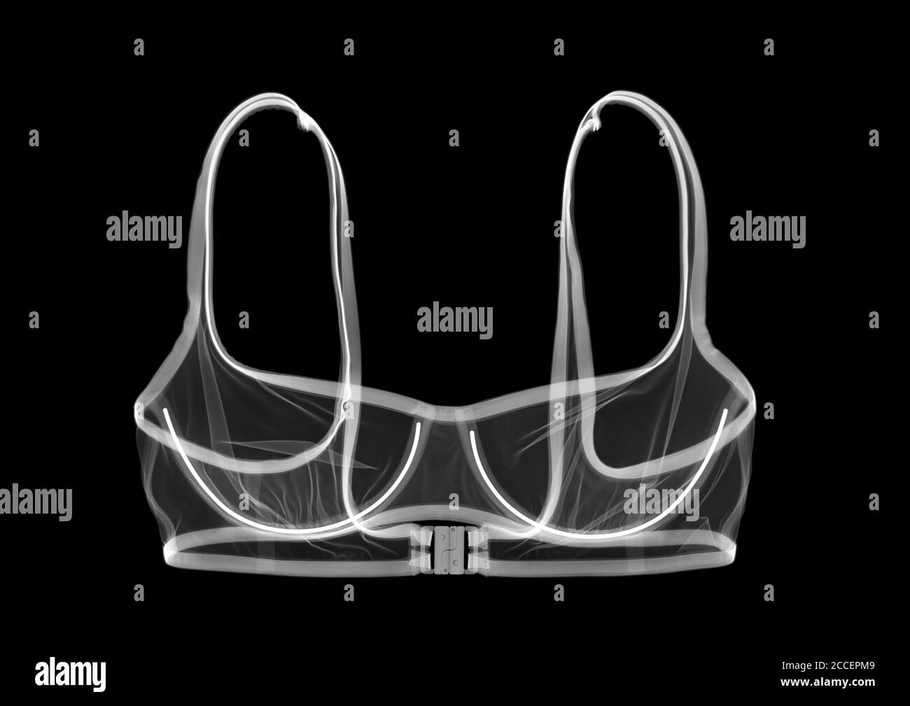 Soutien-gorge de sport, rayons X. Banque D'Images