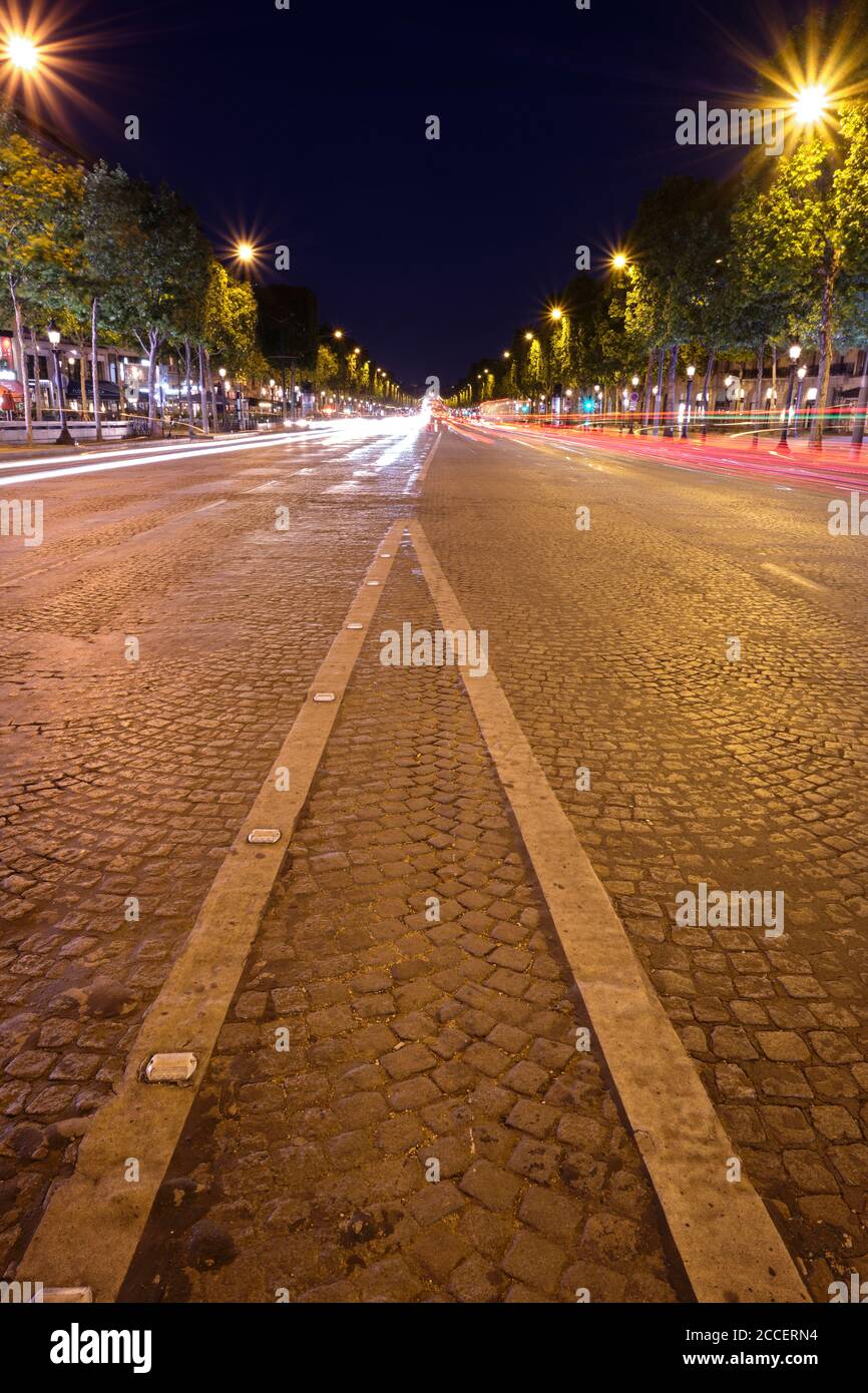 Europe, France, Paris, Arc de Triomphe, place Charles de Gaulle, champs Elysées, Banque D'Images
