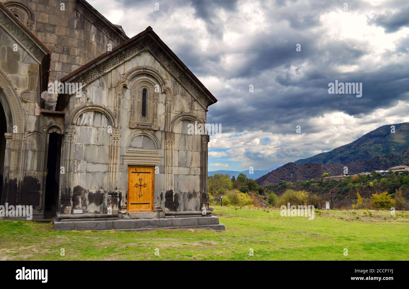 Arménie Monastère Akhtala Banque D'Images