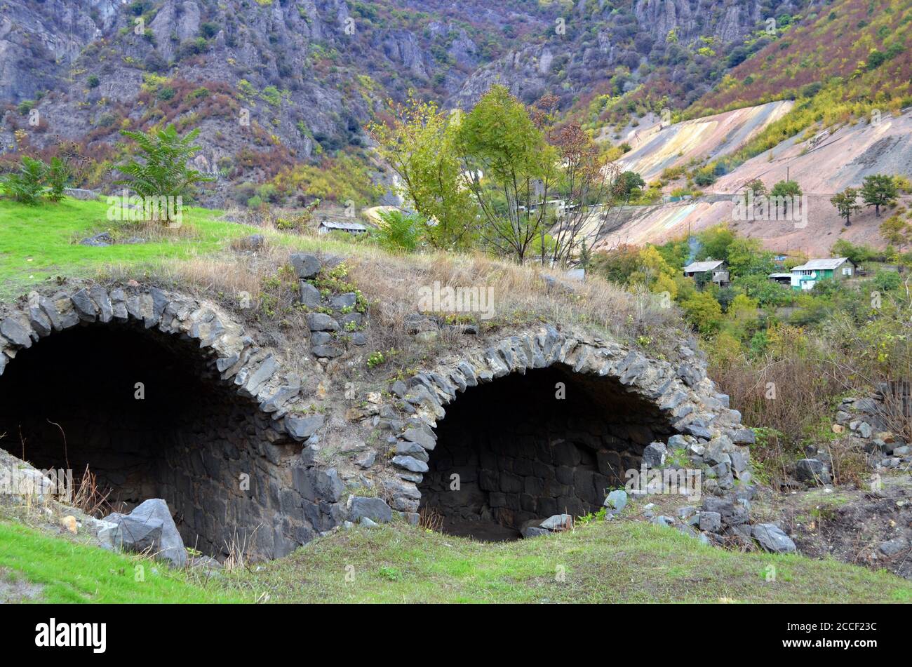 Arménie site du monastère d'Akhtala Banque D'Images