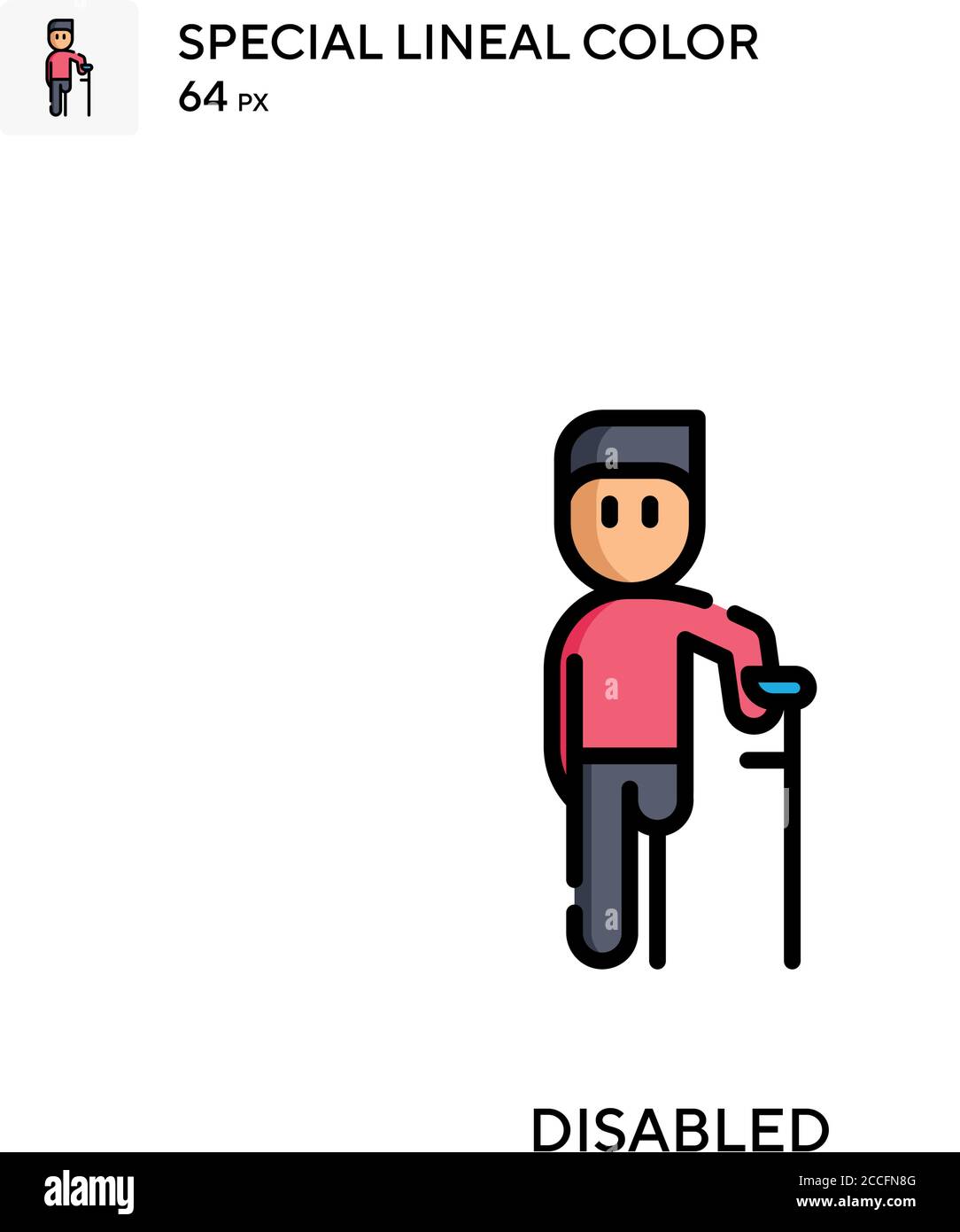 Icône de vecteur simple de mauvaises habitudes. Pictogramme moderne de couleur parfaite sur contour modifiable. Illustration de Vecteur