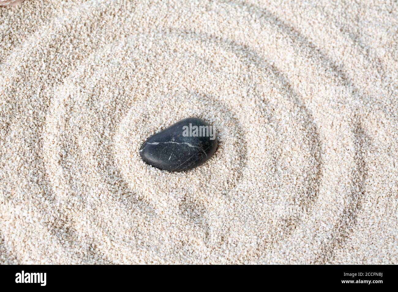 Zen Stone, la méditation et le yoga concept Banque D'Images