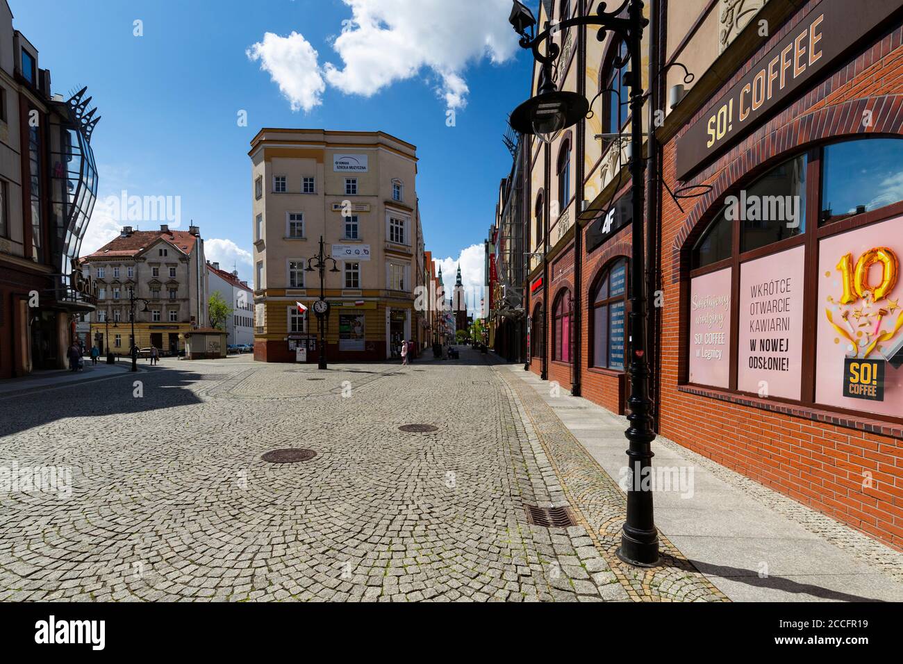 Europe, Pologne, Basse-Silésie, Legnica / Liegnitz Banque D'Images