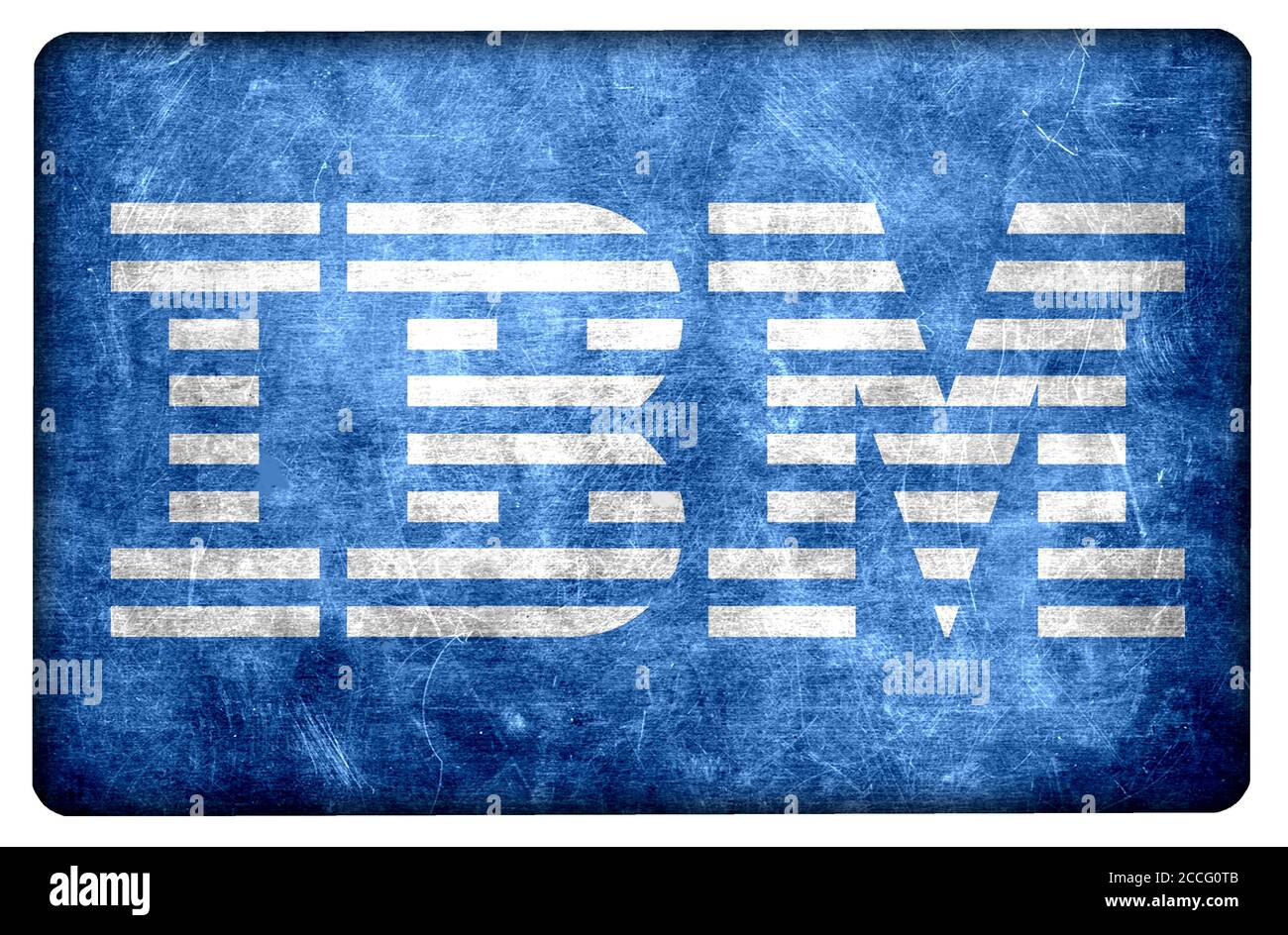 Logo d’IBM Banque D'Images