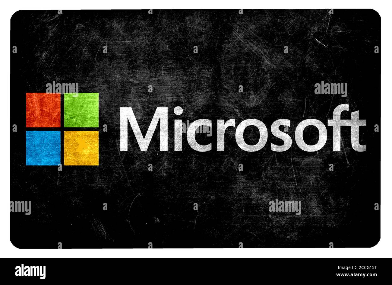 Logo Microsoft Banque D'Images