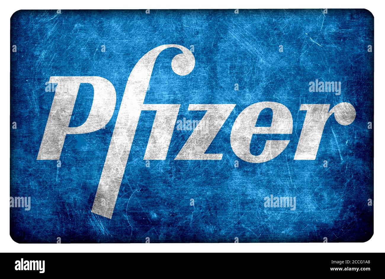 Grunge Pfizer Banque D'Images