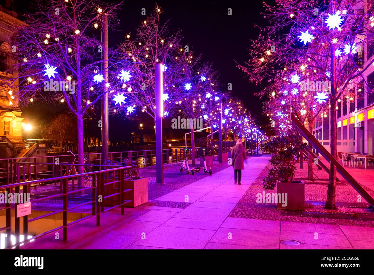 Allemagne, Berlin, Sankt-Wolfgang-Strasse. Banque D'Images