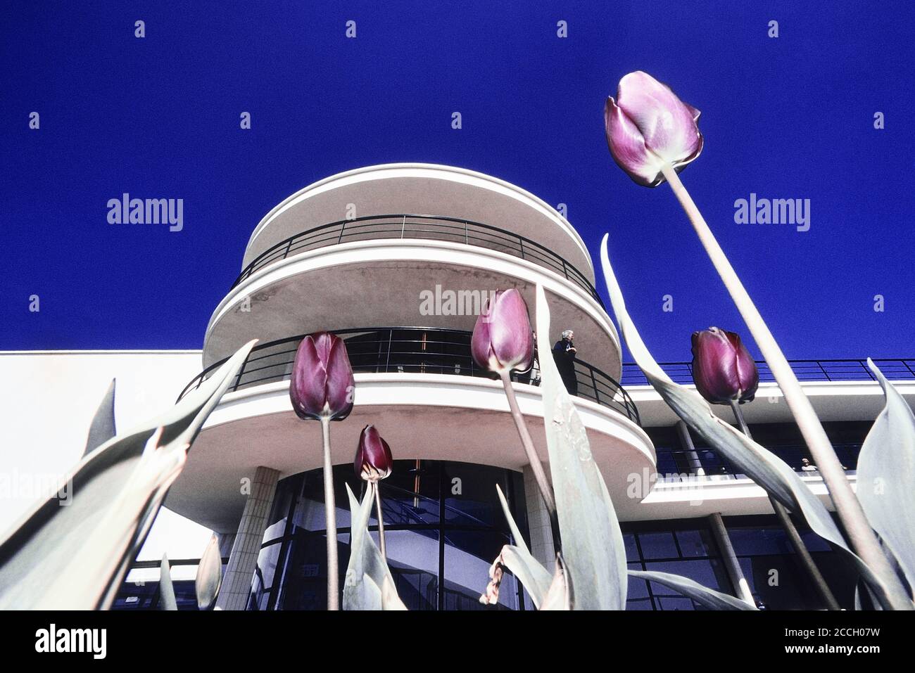 Le bâtiment de style Art déco et International, Pavillon de la Warr, Bexhill-on-Sea, East Sussex, Angleterre, Royaume-Uni Banque D'Images