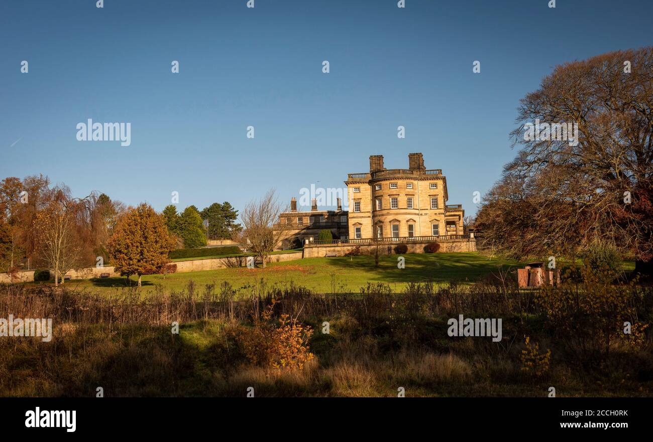 Bretton Hall au Yorkshire Sculpture Park près de Wakefield, Yorkshire, Royaume-Uni Banque D'Images