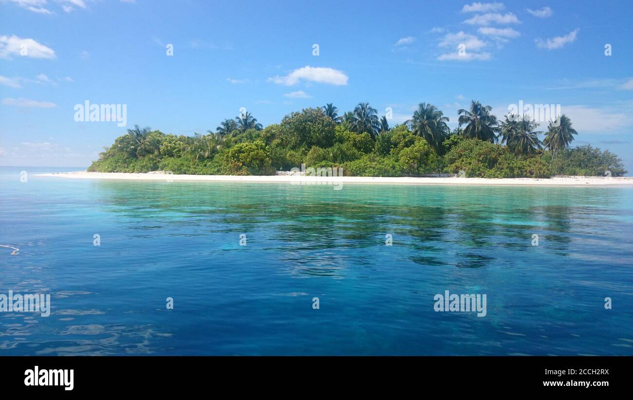 Îles Maldives Banque D'Images