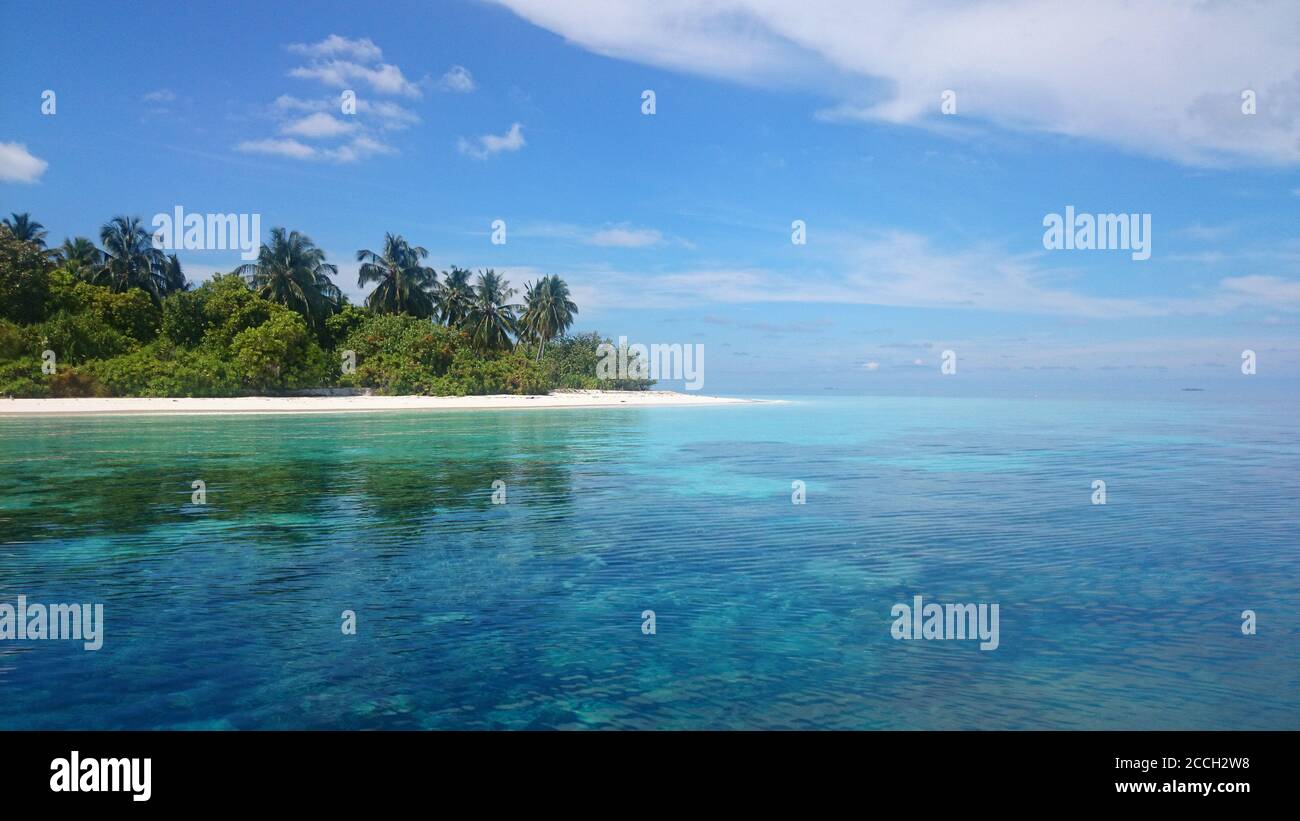 Îles Maldives Banque D'Images