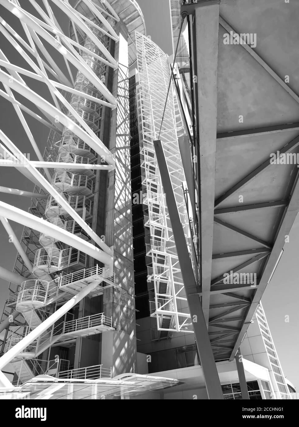 Parc des Nations - Parque das Nacoes à Lisbonne au Portugal, l'Expo areal Banque D'Images