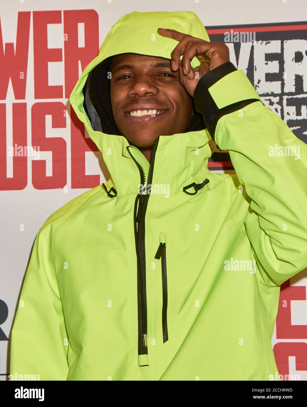PHILADELPHIE, PA, Etats-Unis - 25 OCTOBRE 2019 : un Boogie Wit da Hoodie pose au concert Powerhouse 2019 de Power 99 au Wells Fargo Center. Banque D'Images