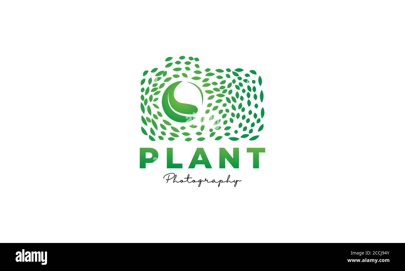 photo de la nature ou de l'extérieur objectif photo logo idées de conception icône modèle vectoriel Illustration de Vecteur