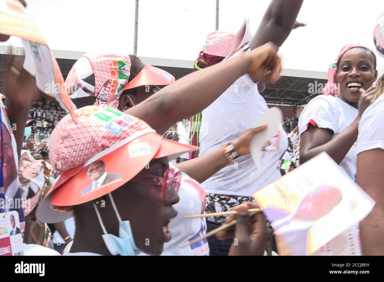 Abidjan, campagne Côte d'Ivoire Banque D'Images