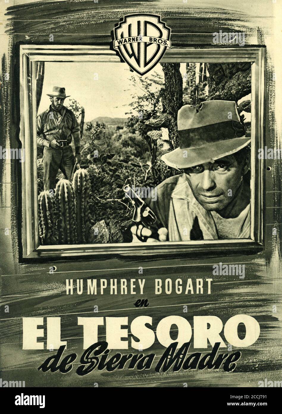 TIM HOLT et HUMPHREY BOGART dans LE TRÉSOR DE LA SIERRA MADRE 1948 réalisateur / scénario JOHN HUSTON roman B. Traven Warner Bros. Banque D'Images