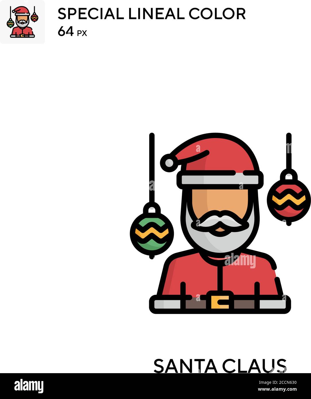 Icône de couleur de ligne spéciale Cola. Modèle de conception de symbole d'illustration pour élément d'interface utilisateur Web mobile. Pictogramme moderne de couleur parfaite sur contour modifiable. Illustration de Vecteur