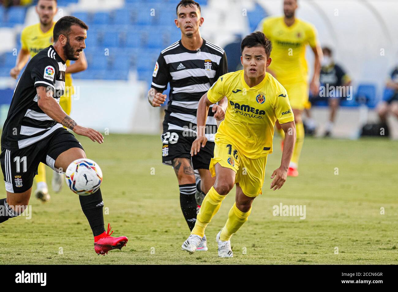 San Pedro del Pinatar, Espagne. 23 août 2020. Match d'avant-saison entre Villarreal CF et FC Cartagena au centre de football Pinatar Arena. Crédit Kubo : ABEL F. ROS/Alay Live News Banque D'Images