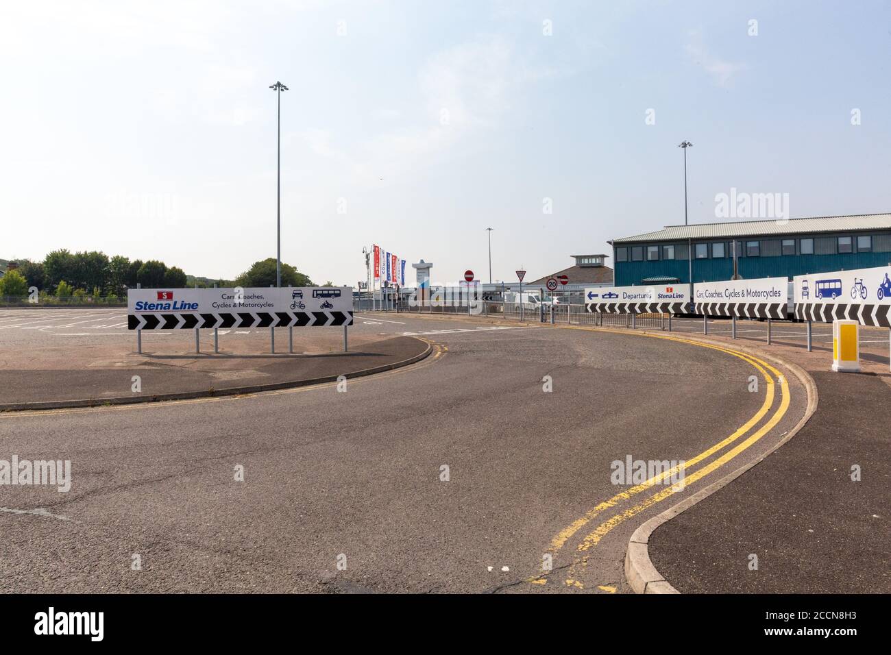 Port de ferry de Harwich Banque D'Images