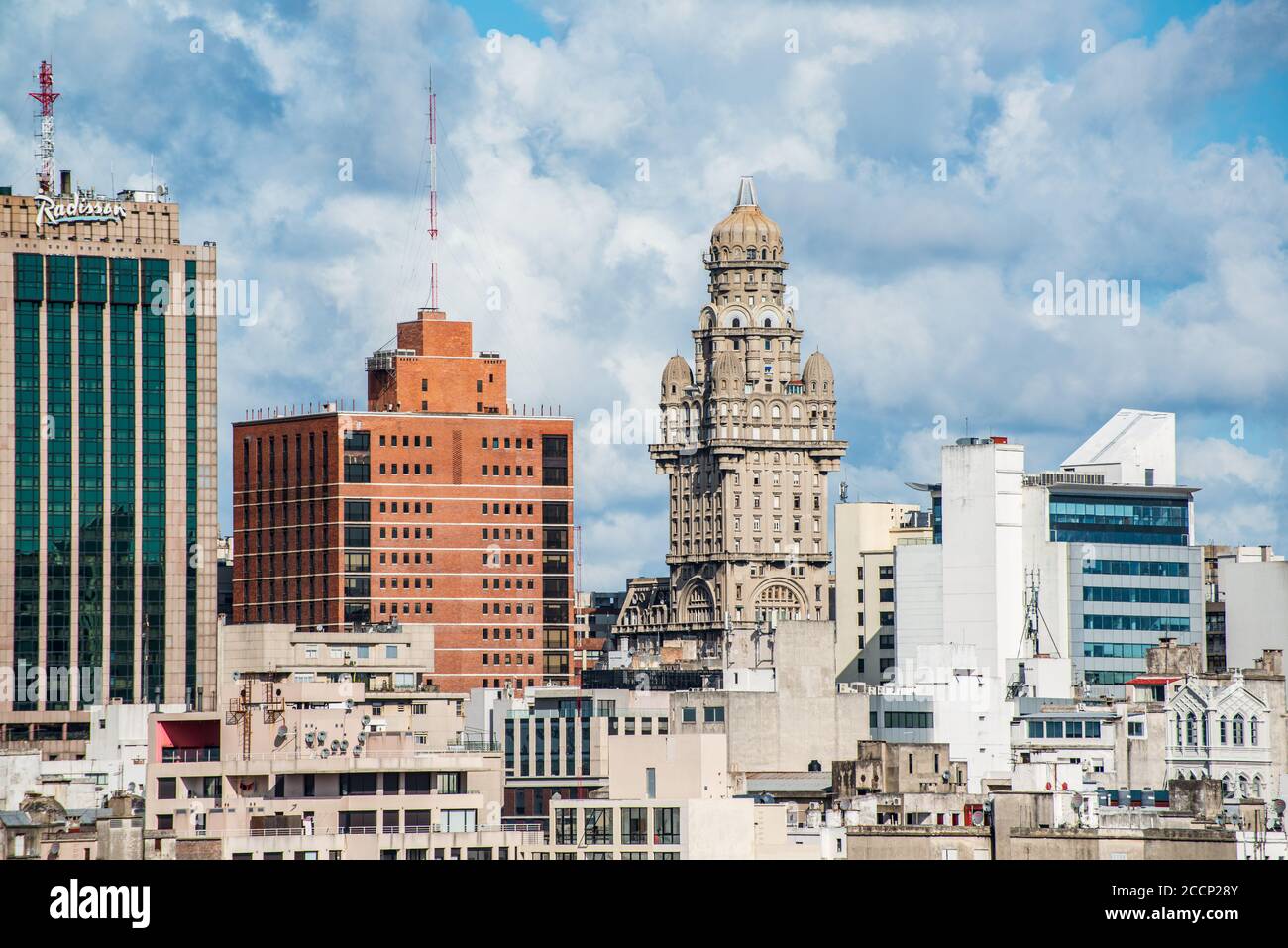 La belle ville de Montevideo, Uruguay Banque D'Images