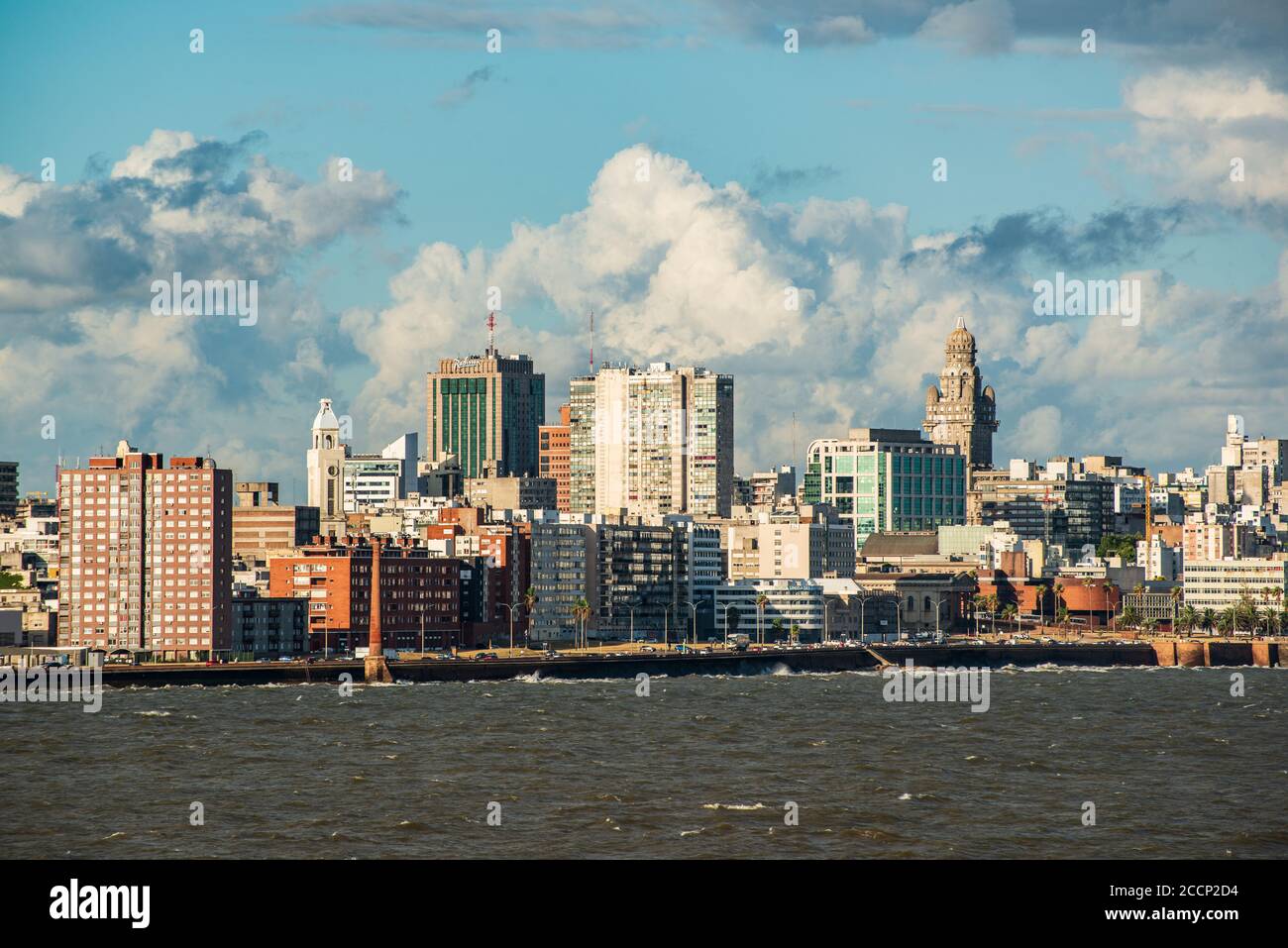 La belle ville de Montevideo, Uruguay Banque D'Images