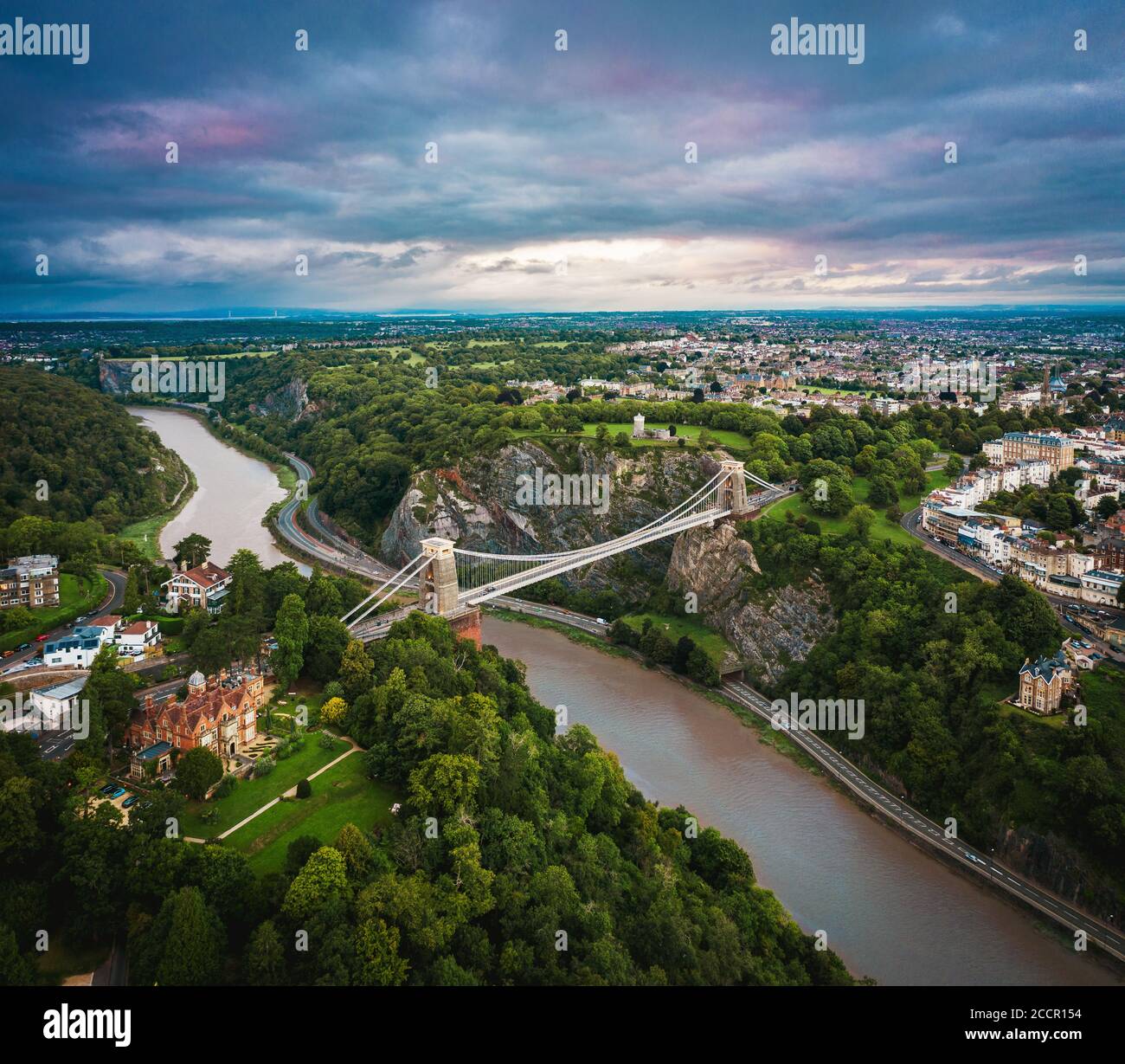 Clifton Suspension Bridge, Bristol, England, United Kingdom Banque D'Images