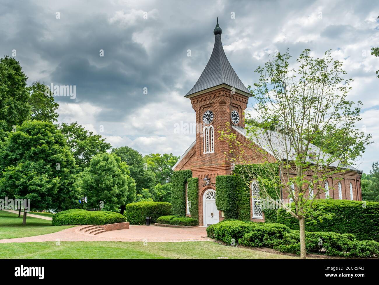 Washington et Lee University Chapelle Lee Banque D'Images