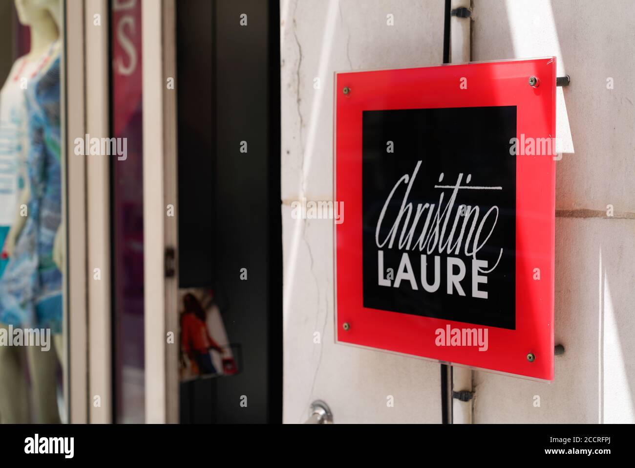 Christine laure Banque de photographies et d images a haute resolution Alamy